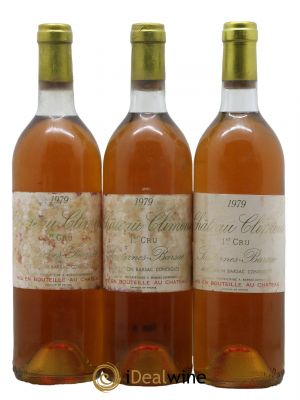 Château Climens 1er Grand Cru Classé  1979 - Lot of 3 Bottles