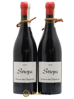Amarone della Valpolicella DOC Stropa Monte Dall'Ora 2008 - Lot de 2 Bottles
