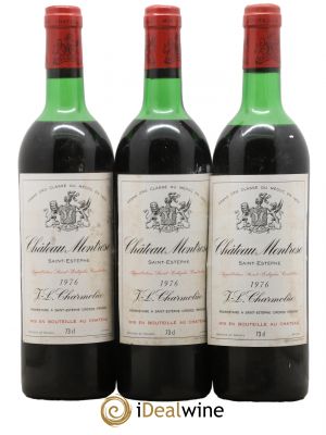 Château Montrose 2ème Grand Cru Classé  1976 - Posten von 3 Flaschen
