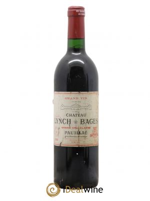 Château Lynch Bages 5ème Grand Cru Classé 1988 - Lot de 1 Bottle