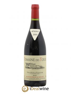 IGP Pays du Vaucluse (Vin de Pays du Vaucluse) Domaine des Tours Merlot Emmanuel Reynaud 2009 - Lot de 1 Bottle