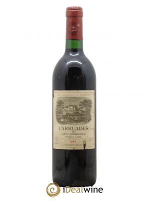 Carruades de Lafite Rothschild Second vin 1989