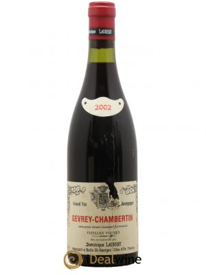 Gevrey-Chambertin Vieilles vignes Dominique Laurent 2002 - Lot de 1 Bouteille