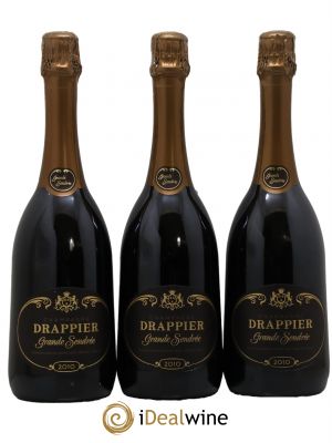 Grande Sendrée Drappier  2010 - Lot of 3 Bottles