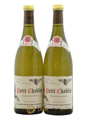 Petit Chablis Vincent Dauvissat (Domaine)  2020 - Lot of 2 Bottles