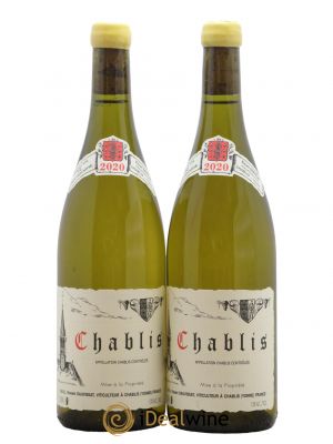 Chablis Vincent Dauvissat (Domaine)  2020 - Lot of 2 Bottles