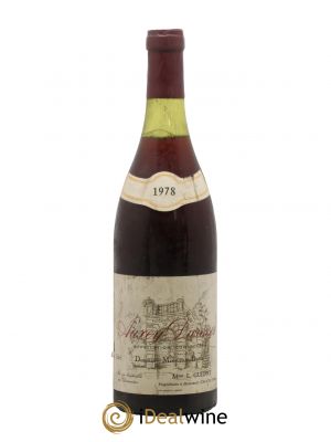 Auxey-Duresses Domaine Monceau Boch 1978 - Lot de 1 Bottle