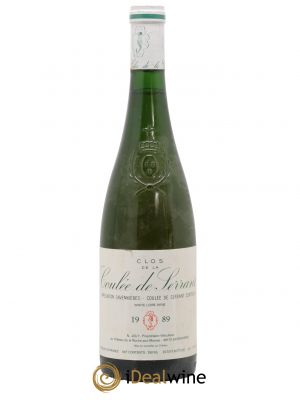 Savennières Clos de la Coulée de Serrant Vignobles de la Coulée de Serrant - Nicolas Joly 1989 - Lot de 1 Bottle