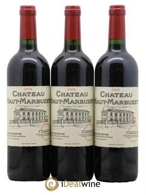 Château Haut Marbuzet 2016 - Lot de 3 Bottles