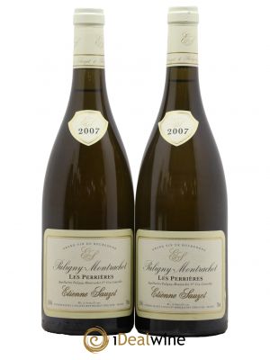 Puligny-Montrachet 1er Cru Les Perrières Etienne Sauzet 2007 - Lot de 2 Bottles