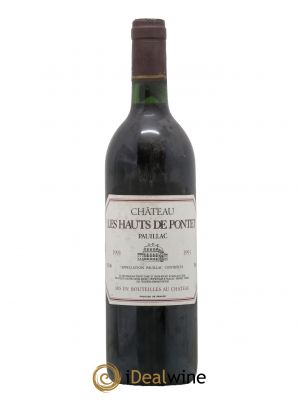 Les Hauts de Pontet-Canet Second Vin 1991 - Lot de 1 Bottle