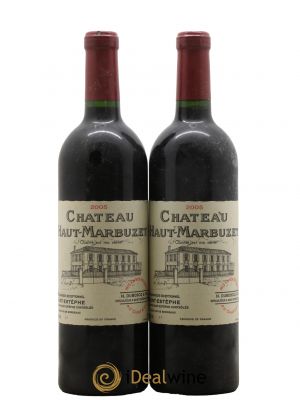 Château Haut Marbuzet 2005 - Lot de 2 Bottiglie