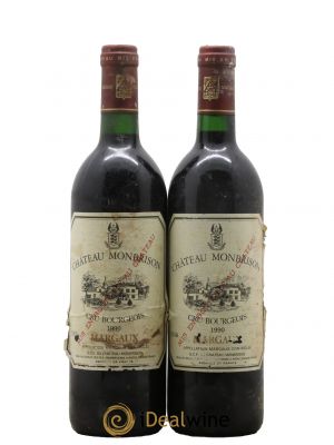 Château Monbrison 1990 - Lot de 2 Bottles