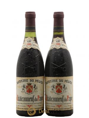 Châteauneuf-du-Pape Domaine du Pégau Cuvée Réservée Paul et Laurence Féraud  1990 - Lot of 2 Bottles