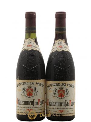 Châteauneuf-du-Pape Domaine du Pégau Cuvée Réservée Paul et Laurence Féraud  1990 - Lot of 2 Bottles