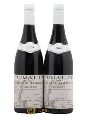 Charmes-Chambertin Grand Cru Dugat-Py  2009 - Lot of 2 Bottles