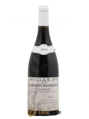 Charmes-Chambertin Grand Cru Dugat-Py 2010 - Lot de 1 Bottle