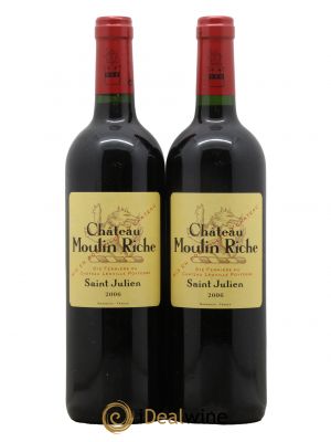 Château Moulin Riche  2006 - Lotto di 2 Bottiglie