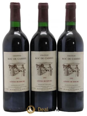 Roc de Cambes 1990 - Lot de 3 Bottles