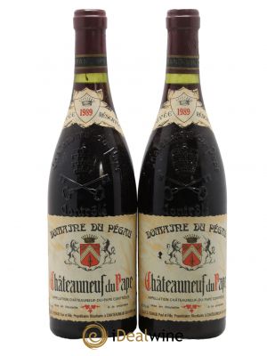 Châteauneuf-du-Pape Domaine du Pégau Cuvée Réservée Paul et Laurence Féraud  1989 - Lot of 2 Bottles