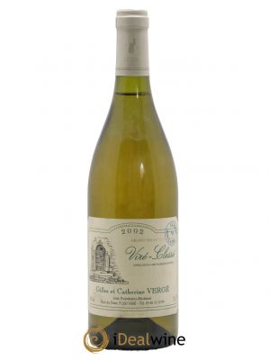 Viré-Clessé Le Haut de Boulaise Gilles & Catherine Vergé 2002 - Lot de 1 Bottiglia