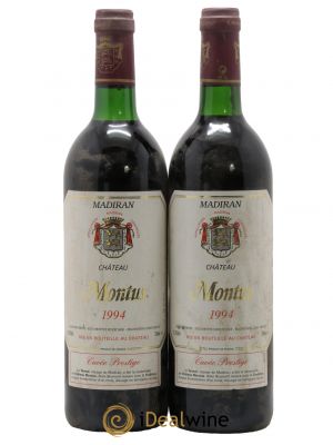 Madiran Château Montus-Prestige Alain Brumont 1994 - Lot de 2 Bouteilles