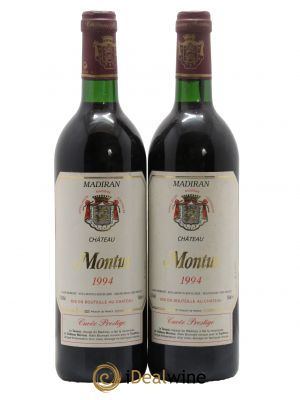 Madiran Château Montus-Prestige Alain Brumont 1994 - Lot de 2 Bottles
