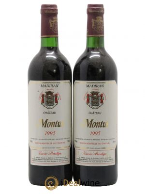 Madiran Château Montus-Prestige Alain Brumont 1995 - Lot de 2 Bottiglie