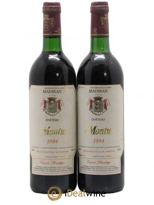 Madiran Château Montus-Prestige Alain Brumont  1994 - Lot of 2 Bottles