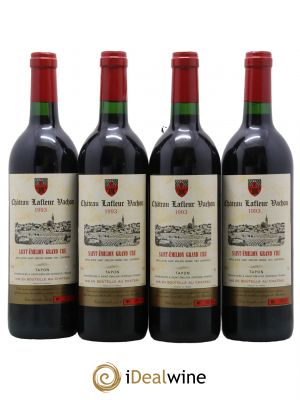 Château Lafleur Vachon  1993 - Lotto di 4 Bottiglie