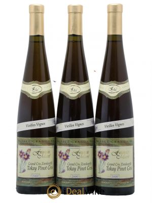 Alsace Grand Cru Zinnkoepfle Pinot Gris Vieilles Vignes Francis Mure 2000 - Lot de 3 Bouteilles