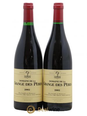 IGP Pays d'Hérault Grange des Pères Laurent Vaillé  2002 - Lot of 2 Bottles