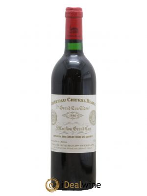 Château Cheval Blanc 1er Grand Cru Classé A 1986 - Lot de 1 Bouteille