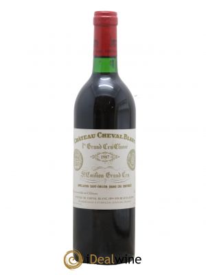 Château Cheval Blanc 1er Grand Cru Classé A  1987 - Lot of 1 Bottle