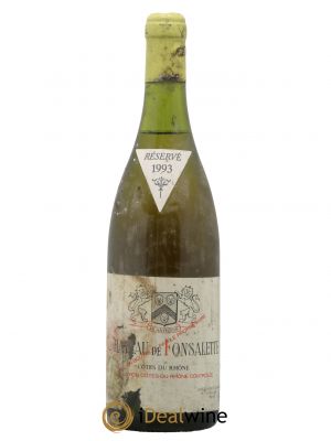 Côtes du Rhône Château de Fonsalette Emmanuel Reynaud 1993 - Lot de 1 Bottle