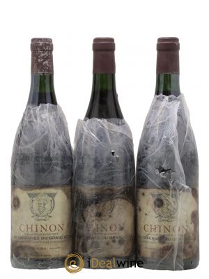 Chinon Les Varennes du Grand Clos Charles Joguet 1990 - Lot de 3 Bottles