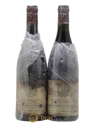 Chinon Les Varennes du Grand Clos Charles Joguet 1990 - Lot de 2 Bottles