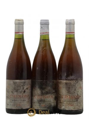 Chinon Jeunes Vignes Domaine Charles Joguet 1990 - Lot of 3 Bottles