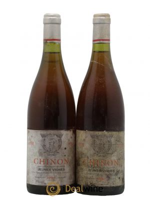 Chinon Jeunes Vignes Domaine Charles Joguet 1990 - Lotto di 2 Bottiglie