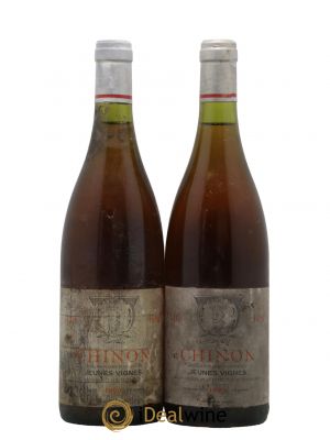 Chinon Jeunes Vignes Domaine Charles Joguet 1990 - Lot de 2 Bottiglie