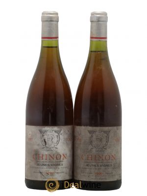 Chinon Jeunes Vignes Domaine Charles Joguet 1990 - Lot of 2 Bottles