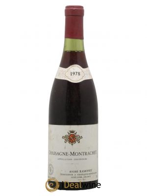Chassagne-Montrachet Ramonet (Domaine) 1978 - Lot de 1 Bouteille