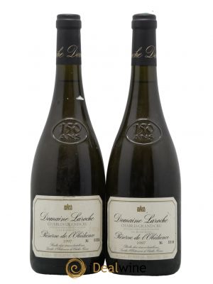 Chablis Grand Cru Les Blanchots - Réserve de l'Obédience Domaine Laroche  1997 - Lotto di 2 Bottiglie