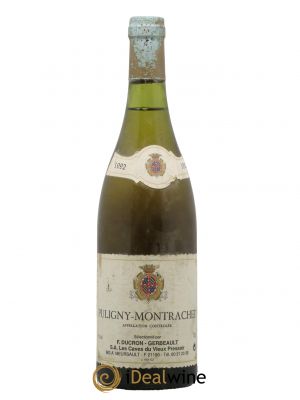 Puligny-Montrachet Domaine Ducron-Gerbeault 1992 - Lot of 1 Bottle