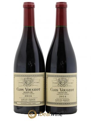Clos de Vougeot Grand Cru Louis Jadot (Domaine) 2014 - Lot de 2 Bottles