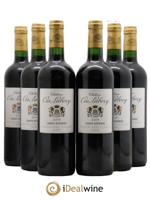 Château Cos Labory 5ème Grand Cru Classé  2016 - Lot of 6 Bottles