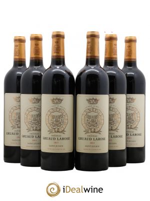 Château Gruaud Larose 2ème Grand Cru Classé  2015 - Lot of 6 Bottles