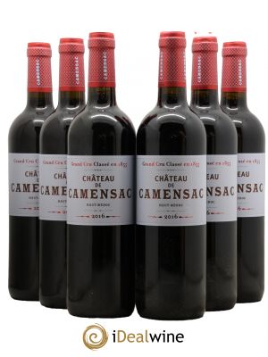 Château Camensac 5ème Grand Cru Classé  2016 - Lot of 6 Bottles