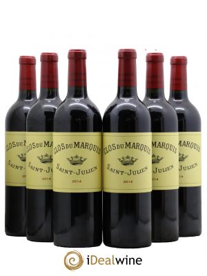 Clos du Marquis  2014 - Lot of 6 Bottles