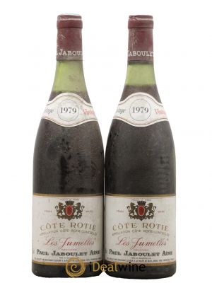 Côte-Rôtie Les Jumelles Paul Jaboulet Ainé  1979 - Lot of 2 Bottles